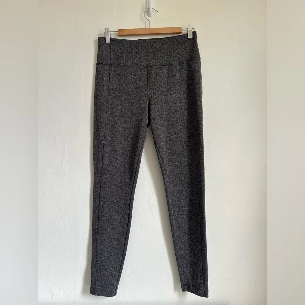 MEDIUM TALL Athleta Delancey Herringbone tights navy black white womens 2 pairs - Picture 2 of 10
